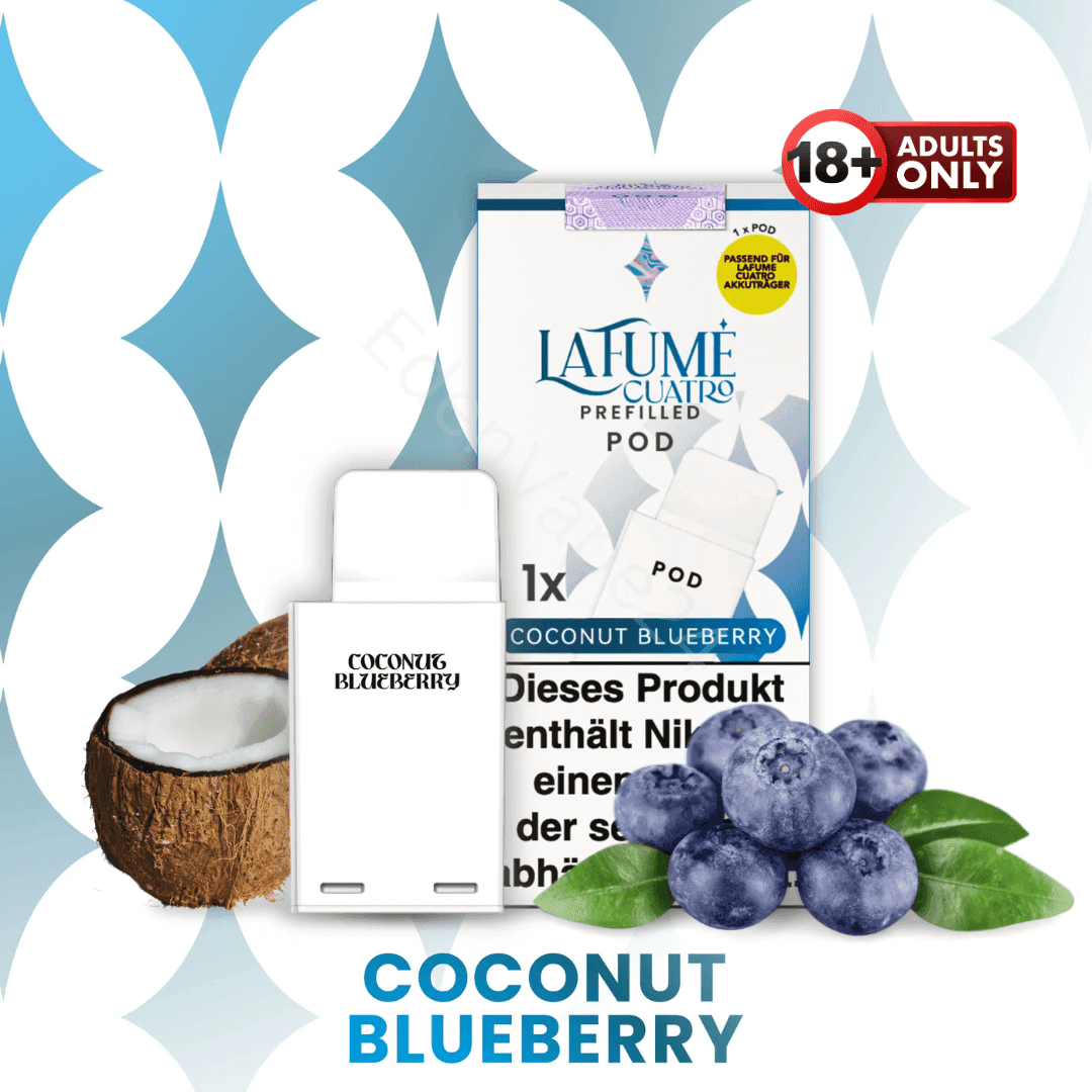 LaFume Cuatro Pod - Coconut Blueberry - EdenVape24